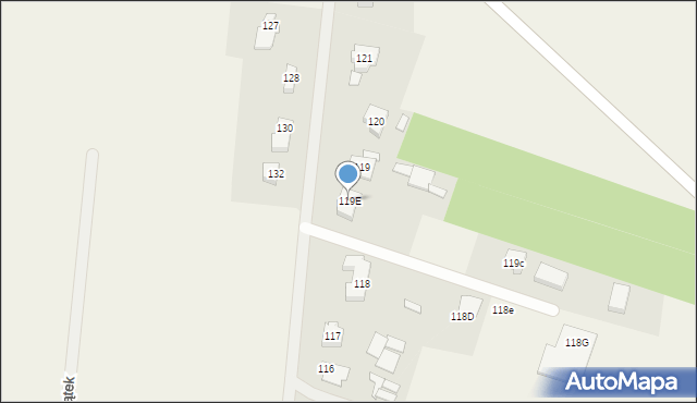 Stary Widzim, Stary Widzim, 119E, mapa Stary Widzim
