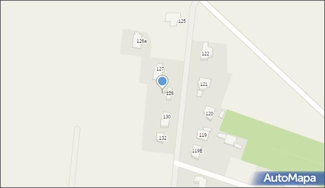 Stary Widzim, Stary Widzim, 129, mapa Stary Widzim