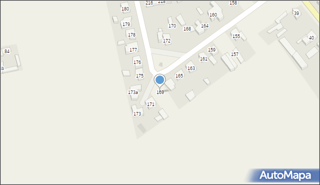 Stary Widzim, Stary Widzim, 169, mapa Stary Widzim