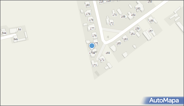 Stary Widzim, Stary Widzim, 173a, mapa Stary Widzim