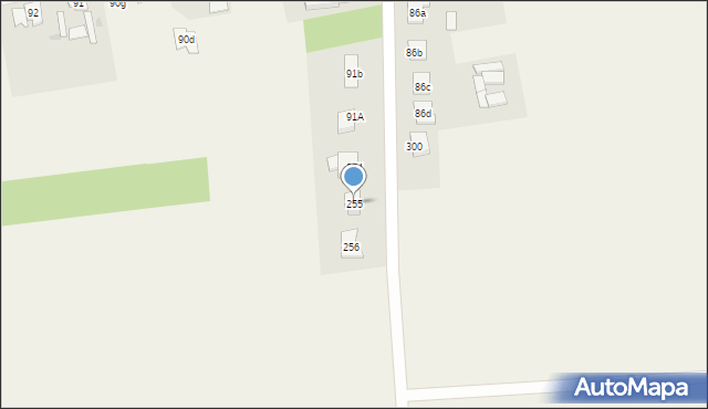 Stary Widzim, Stary Widzim, 255, mapa Stary Widzim