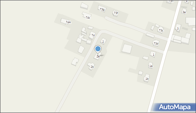 Stary Widzim, Stary Widzim, 2a, mapa Stary Widzim