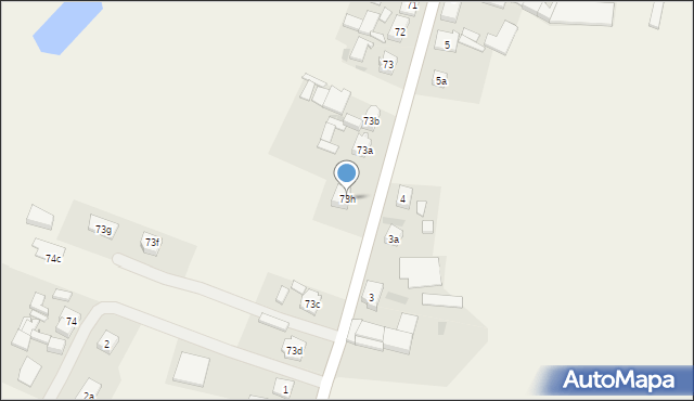 Stary Widzim, Stary Widzim, 73h, mapa Stary Widzim