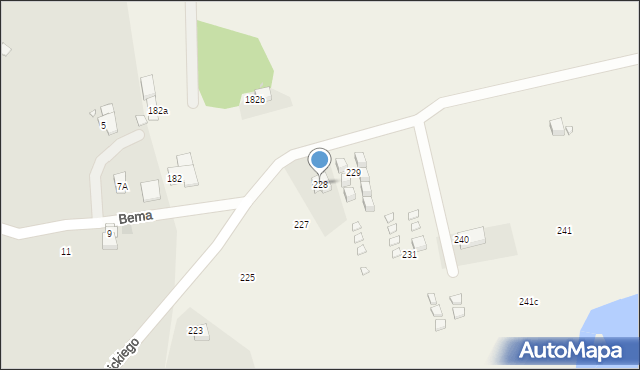 Stary Wielisław, Stary Wielisław, 228, mapa Stary Wielisław