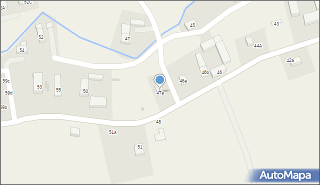 Stary Wielisław, Stary Wielisław, 47a, mapa Stary Wielisław