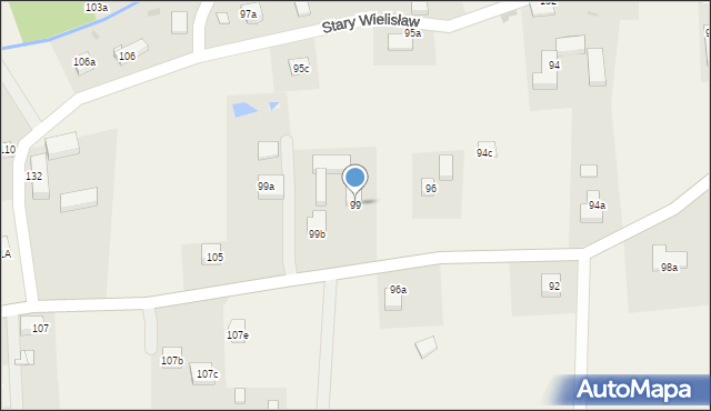 Stary Wielisław, Stary Wielisław, 99, mapa Stary Wielisław