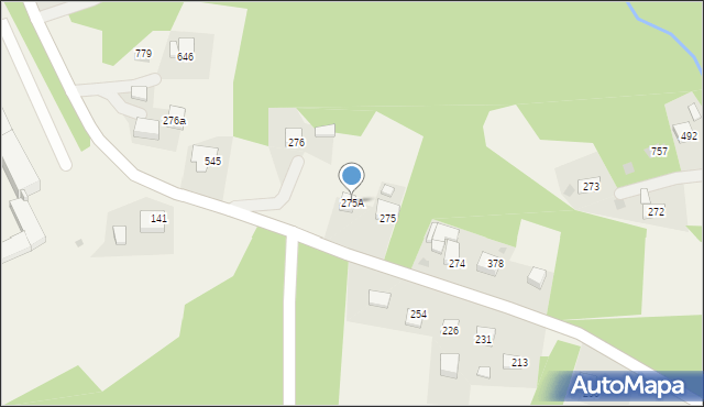 Stary Wiśnicz, Stary Wiśnicz, 275A, mapa Stary Wiśnicz