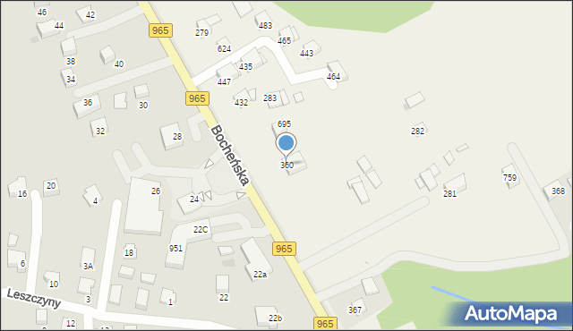 Stary Wiśnicz, Stary Wiśnicz, 360, mapa Stary Wiśnicz