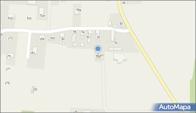Stary Wołów, Stary Wołów, 52a, mapa Stary Wołów