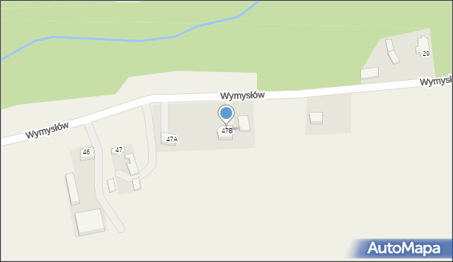 Stary Wylezin, Stary Wylezin, 47B, mapa Stary Wylezin