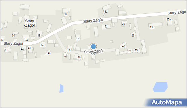 Stary Zagór, Stary Zagór, 19, mapa Stary Zagór