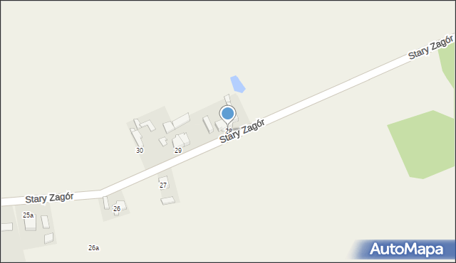 Stary Zagór, Stary Zagór, 28, mapa Stary Zagór