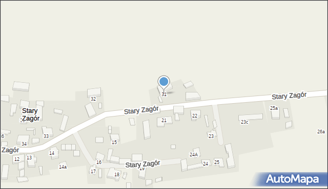Stary Zagór, Stary Zagór, 31, mapa Stary Zagór