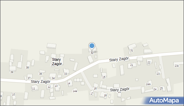 Stary Zagór, Stary Zagór, 32, mapa Stary Zagór