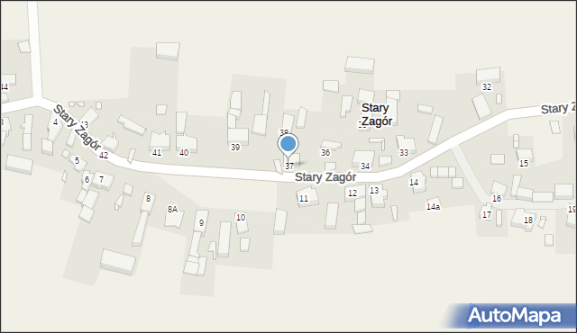 Stary Zagór, Stary Zagór, 37, mapa Stary Zagór