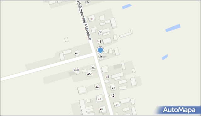 Stary Zambrzyków, Stary Zambrzyków, 47, mapa Stary Zambrzyków