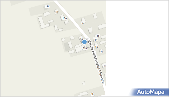 Stary Zambrzyków, Stary Zambrzyków, 54A, mapa Stary Zambrzyków