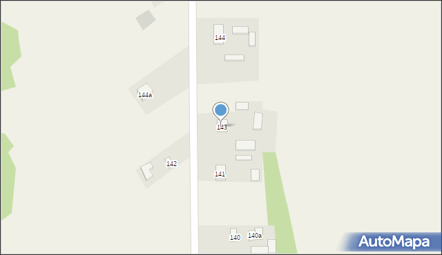 Stary Zamość, Stary Zamość, 143, mapa Stary Zamość