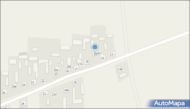 Stary Zamość, Stary Zamość, 15, mapa Stary Zamość