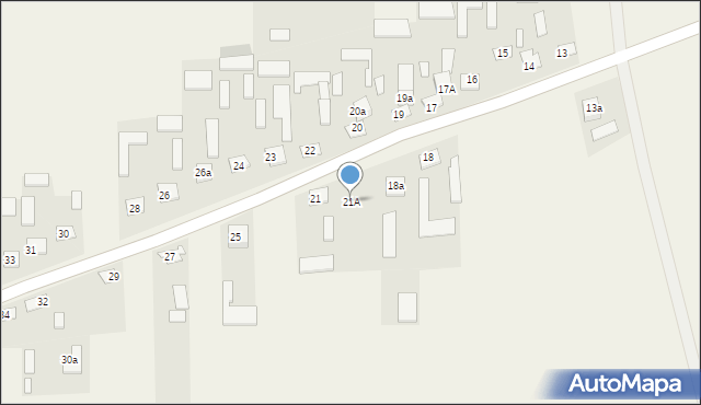 Stary Zamość, Stary Zamość, 21A, mapa Stary Zamość