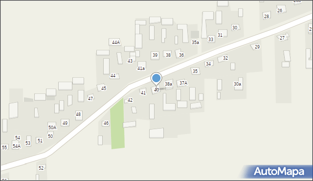 Stary Zamość, Stary Zamość, 40, mapa Stary Zamość