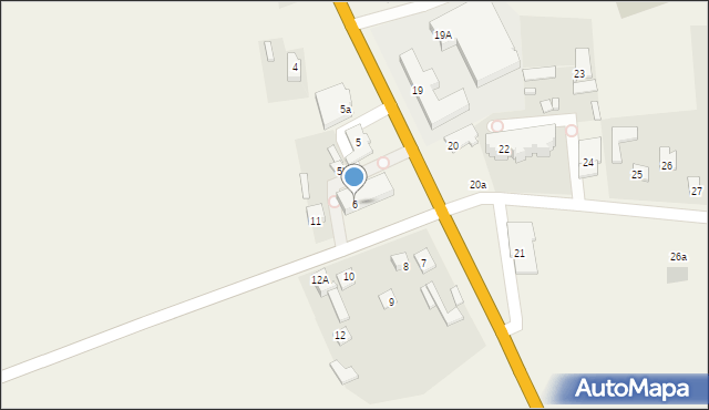 Stary Zamość, Stary Zamość, 6, mapa Stary Zamość