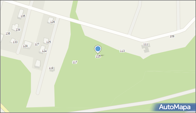 Starzykowo, Starzykowo, 115, mapa Starzykowo