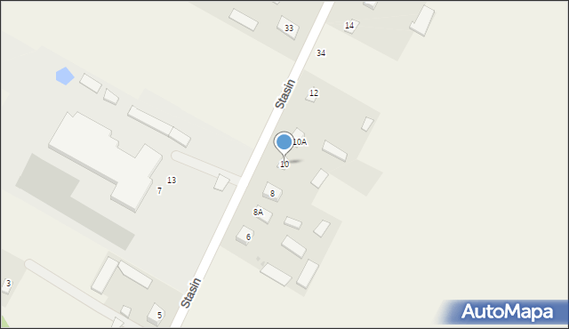 Stasin, Stasin, 10, mapa Stasin