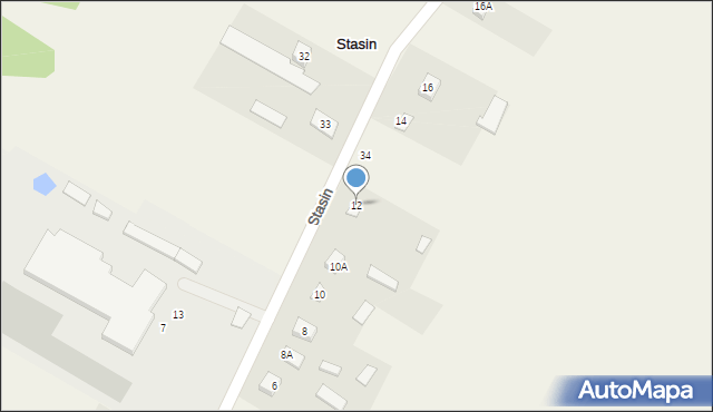Stasin, Stasin, 12, mapa Stasin