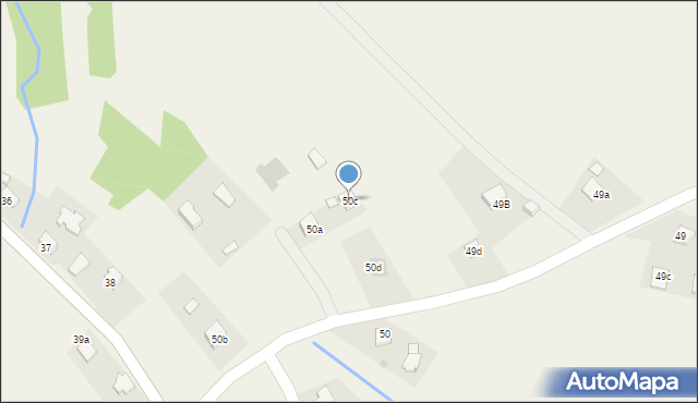 Stasiówka, Stasiówka, 50c, mapa Stasiówka