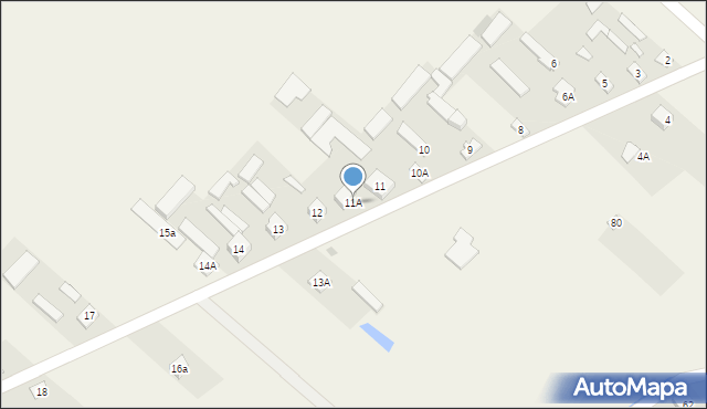 Staszów, Staszów, 11A, mapa Staszów