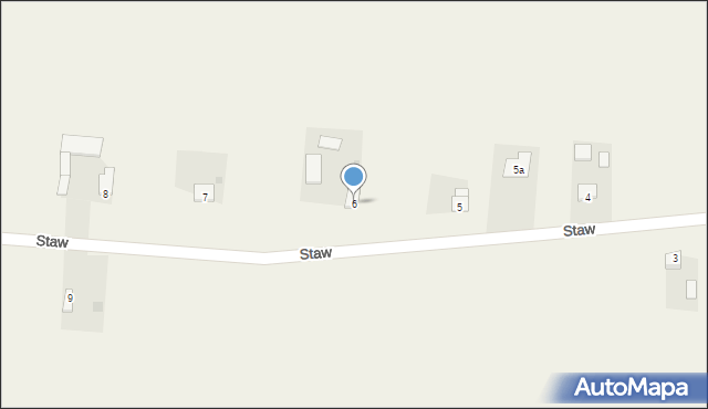 Staw, Staw, 6, mapa Staw