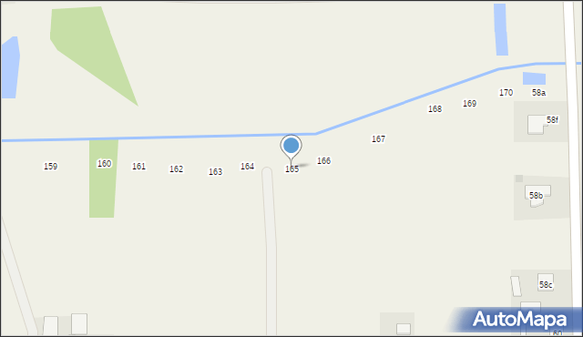 Staw, Staw, 165, mapa Staw