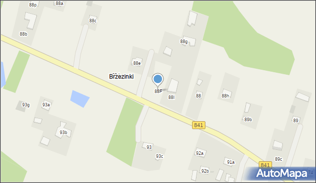 Staw, Staw, 88F, mapa Staw