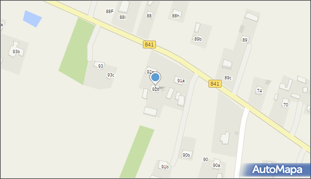 Staw, Staw, 92b, mapa Staw