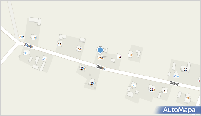 Staw, Staw, 26a, mapa Staw