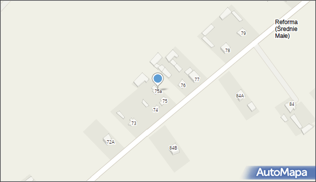 Staw Noakowski, Staw Noakowski, 75a, mapa Staw Noakowski