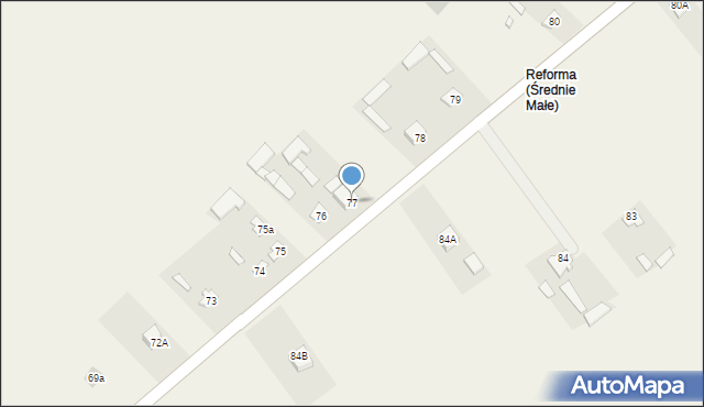 Staw Noakowski, Staw Noakowski, 77, mapa Staw Noakowski