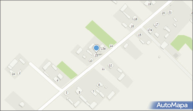 Staw Noakowski-Kolonia, Staw Noakowski-Kolonia, 13, mapa Staw Noakowski-Kolonia