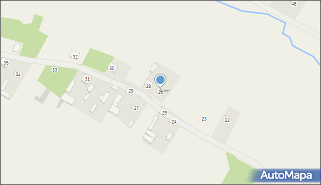 Staw Ujazdowski, Staw Ujazdowski, 26, mapa Staw Ujazdowski