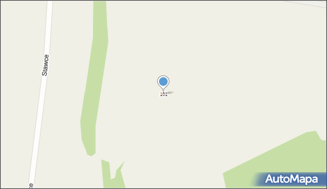 Stawce, Stawce, 101, mapa Stawce