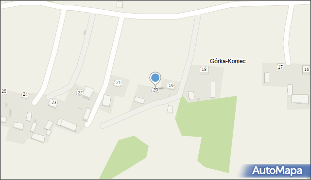 Stawce, Stawce, 20, mapa Stawce