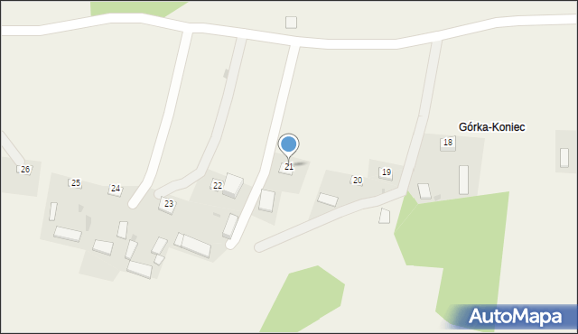 Stawce, Stawce, 21, mapa Stawce