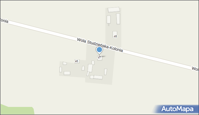 Stawce, Stawce, 47, mapa Stawce