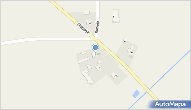 Stawek, Stawek, 3, mapa Stawek