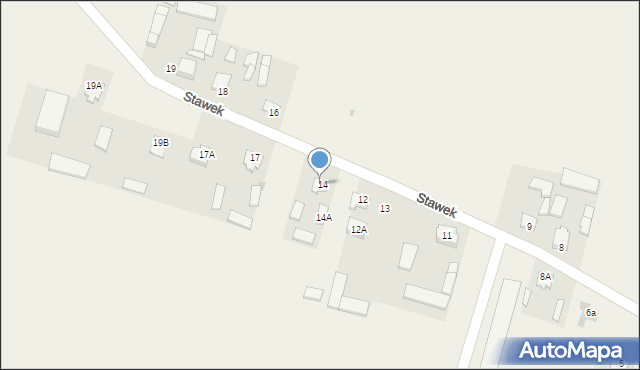 Stawek, Stawek, 15, mapa Stawek