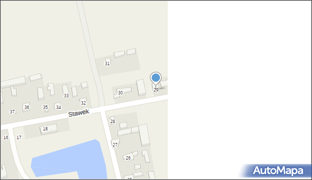 Stawek, Stawek, 29, mapa Stawek