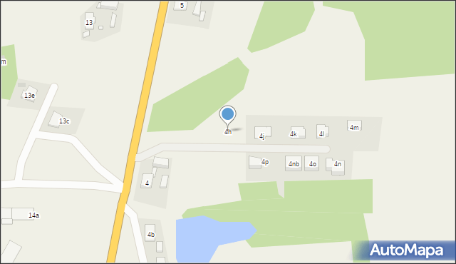 Stawiec, Stawiec, 4h, mapa Stawiec