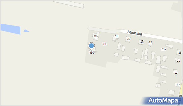 Stawiska, Stawiska, 31C, mapa Stawiska