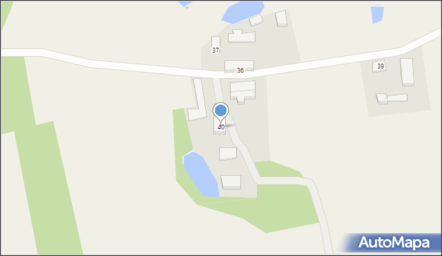 Stawiska, Stawiska, 40, mapa Stawiska